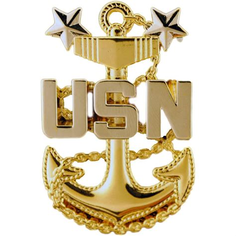 U.S. Navy Master Chief Petty Officer Emblem Pin 1 3/4" - Walmart.com - Walmart.com