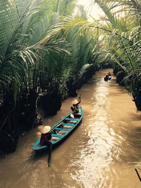 Mekong river, Vietnam | Vietnam art, River boat, Vietnam