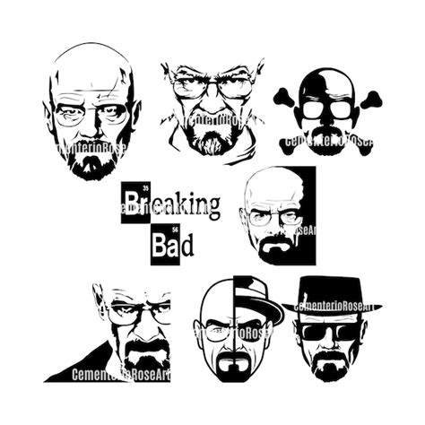 Breaking Bad Svg Walter White Svg Heisenberg Walter - Etsy Finland