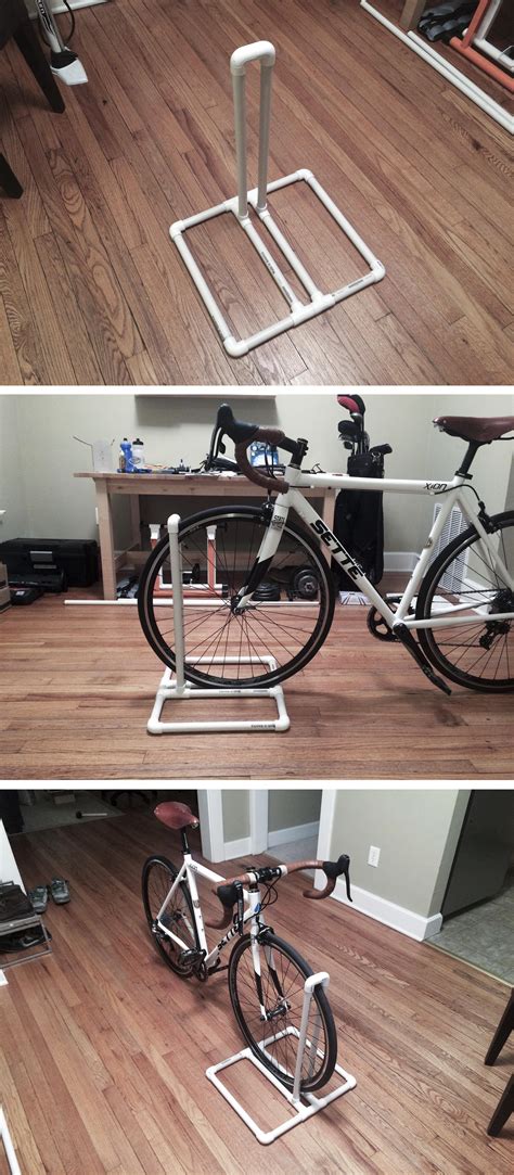 Diy Motorcycle Stand - DIY Bike Rack for $20 / Bike Storage Stand ...