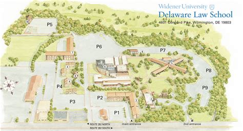 Delaware Valley University Campus Map