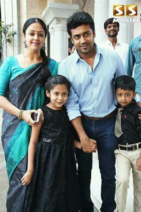 Surya with his family South Indian Film, South Indian Bride, Indian Celebrities, Favorite ...