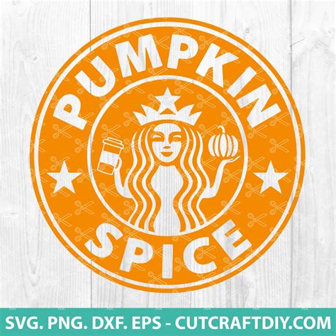 Pumpkin Design Starbucks Coffee SVG, Starbucks Cup SVG, Coffee SVG