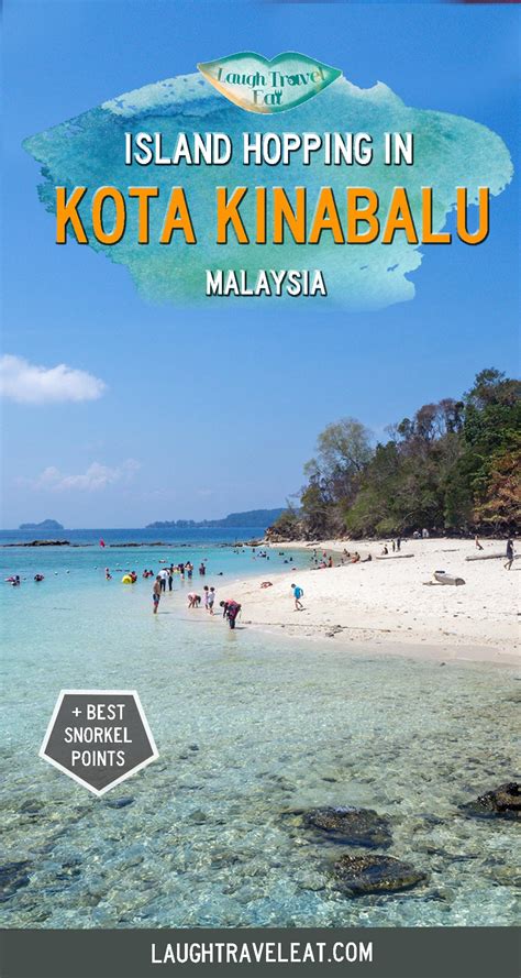 Beaches in Kota Kinabalu and island hopping - Laugh Travel Eat