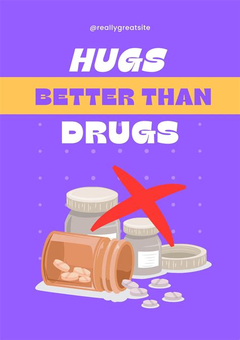 Free, printable custom drug awareness poster templates | Canva