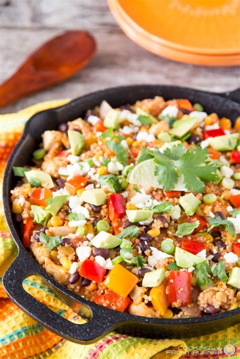 MEXICAN QUINOA SKILLET DINNER | Cooking on the Front Burner