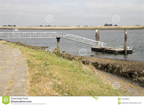 Eastern Scheldt Storm Surge Barrier The Oosterscheldekering In Zeeland, The Netherlands Royalty ...