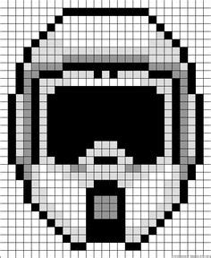 Tie-Fighter pixel art - Stickaz | Star Wars | Pinterest | Beading patterns, Perler Beads and Beads