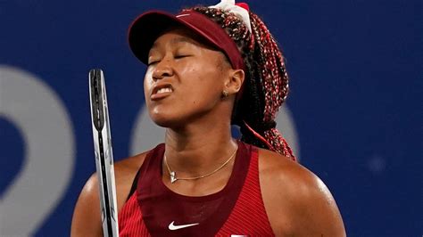 Tokyo 2020: Naomi Osaka out of Olympics tennis tournament after losing to Marketa Vondrousova ...