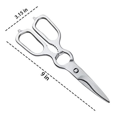 Meat Scissors, Hohoi Kitchen Heavy-duty Poultry Shears Dishwasher Safe Multifuntional Kitchen ...