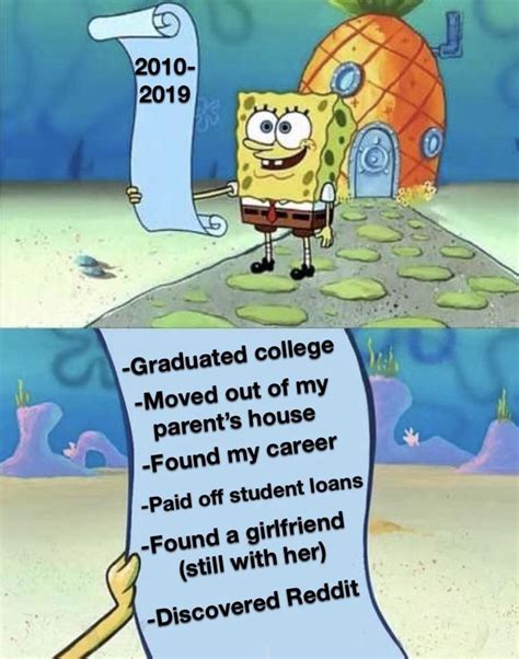 It truly has been a great decade! | /r/BikiniBottomTwitter | SpongeBob SquarePants | Know Your Meme