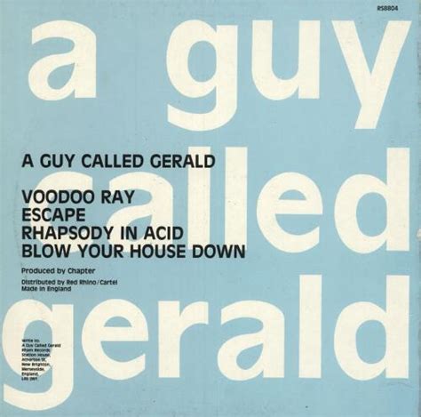 A Guy Called Gerald Voodoo Ray UK 12" vinyl single (12 inch record ...