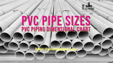 PVC Pipe Sizes: PVC Piping Dimensional Chart – What Is Piping