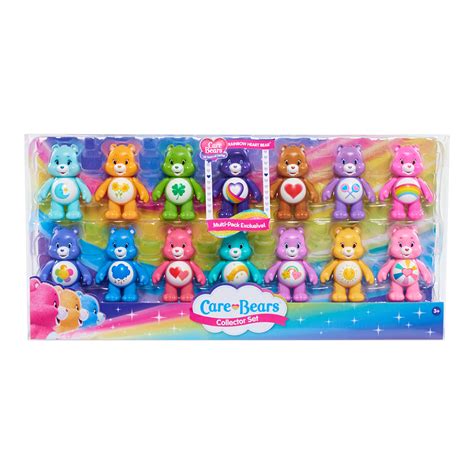 Care Bears 35th Anniversary Collecitble Figure Set - 14 Pieces ...