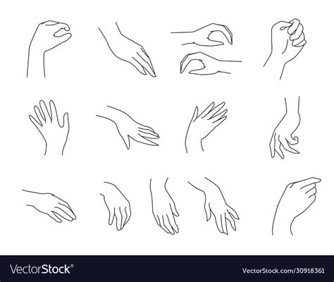 Hand Outline : Hand outline illustrations and clipart (278,085). - Go ...