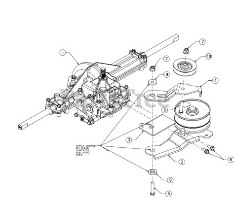 Troy Bilt Mower Parts Diagrams