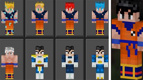 Super Goku Minecraft Skin