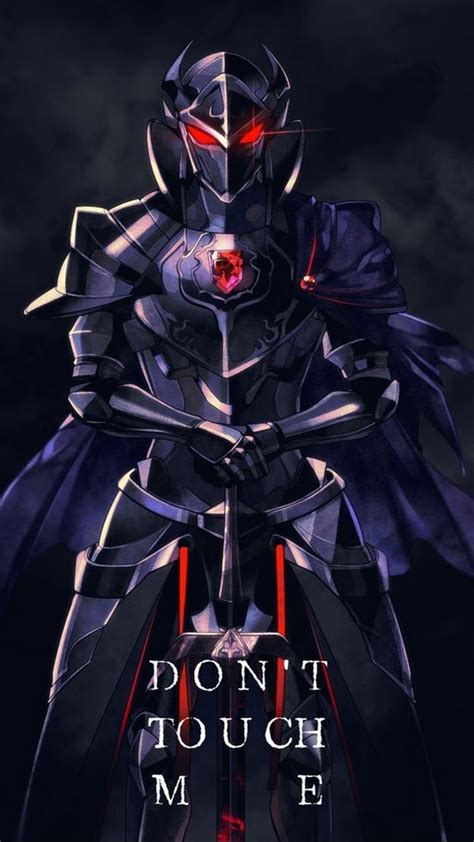 [1080x1920] Touch-me Alter (Overlord) : Animewallpaper | Anime knight, Dark fantasy art ...