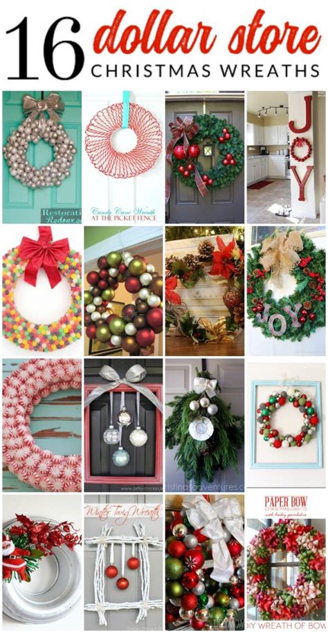 DIY Dollar Store Wreaths for Every Season - The Crazy Craft Lady