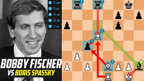 Bobby Fischer VS Boris Spassky: Duel of Genius Moves! World Championship Match 1972 - YouTube