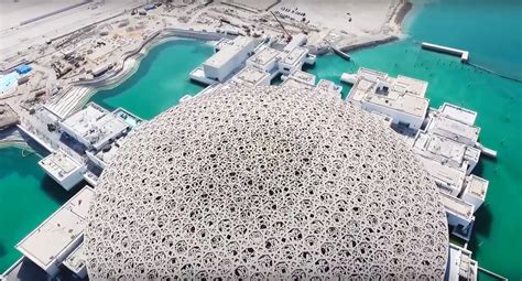 Jean Nouvel’s Louvre Abu Dhabi featuring giant geometric-patterned dome ...