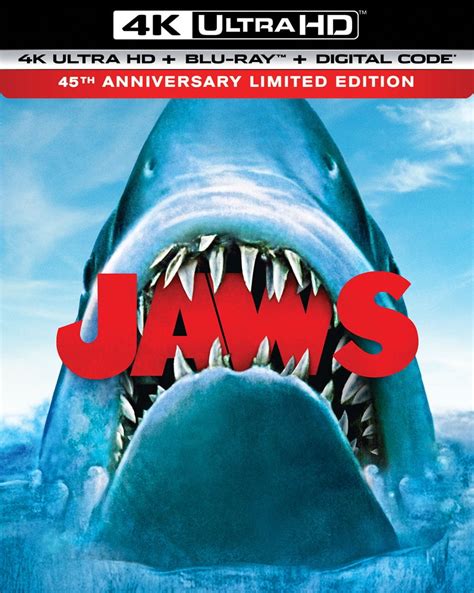 Jaws (45th Anniversary 4K Ultra HD + Digital) [UHD] - Walmart.com