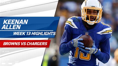 Keenan Allen Highlights vs. Browns