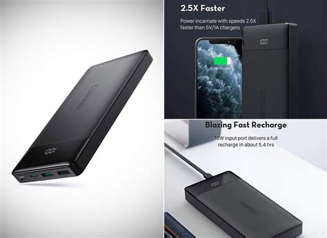 Don't Pay $40, Get a RAVPower 20000mAh PD 3.0 Power Bank with USB-C for $29.99 Shipped - Today ...