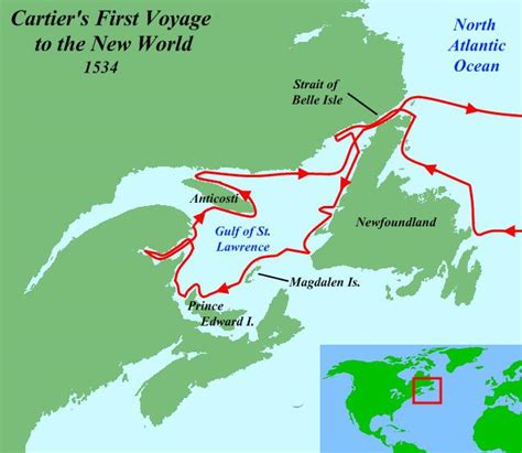 TDIH: June 29, 1534, Jacques Cartier is the first European to reach Prince Edward Island ...