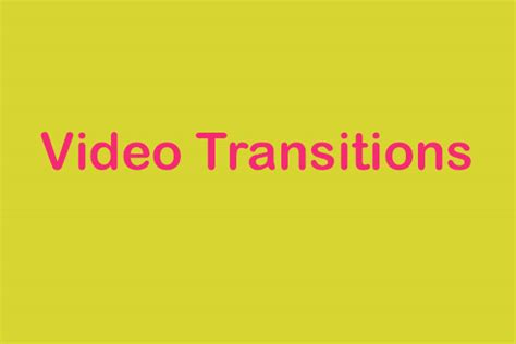 Adding Transitions in Lightworks - See the Simple Guide Here!