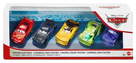 Disney / Pixar Cars Cars 3 Piston Cup Race Diecast Car 5-Pack [Leak Less #52, Danny Swervez ...