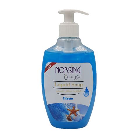 نورسين صابون سائل لليدين اوكيان - NORSINA liquid hand soap with ocean 400ml - نجوم البتراء