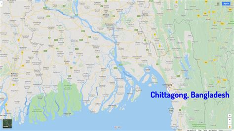 Chittagong Map and Chittagong Satellite Images