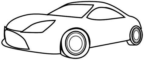 Easy Car Drawing For Kids at GetDrawings | Free download