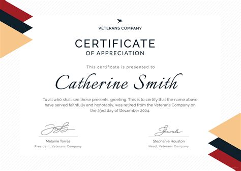 Free Retirement Certificate of Appreciation Template in Adobe Photoshop ...