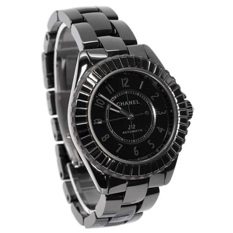 CHANEL J12 Noir Limited Edition Automatic Watch (H678… - Gem