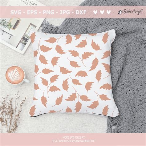 Fall Leaf Pattern Svg Dxf Png Eps Jpg Fall Cricut Autumn - Etsy