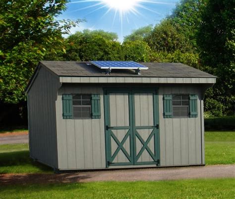 Solar LED Shed Lighting and Power Kits - Sun-In-One