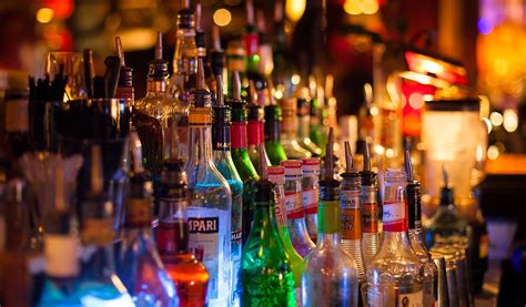 HD wallpaper: assorted bottle lot, bar, alcohol, drinks, night, bar - Drink Establishment ...