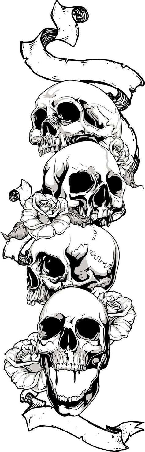 Pin by Saturn🌙 on Desenhos | Skull tattoo design, Skulls drawing, Skull tattoos