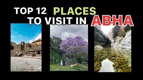 TOP 12 PLACES TO VISIT IN ABHA (Locations are in the description box) - YouTube