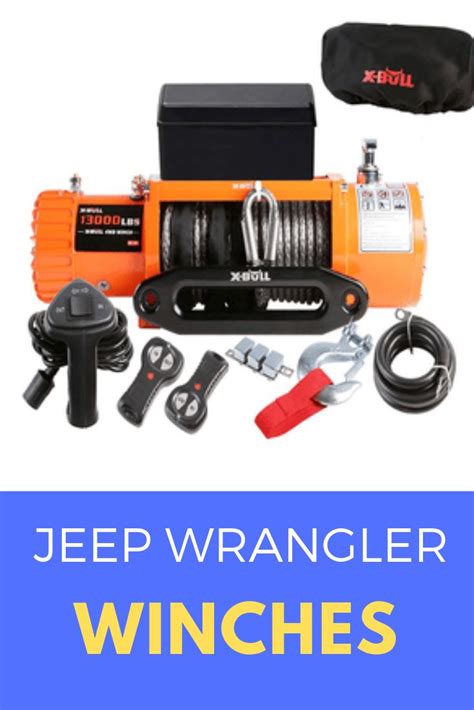 Jeep Winches | Jeep winch, Jeep, Winches