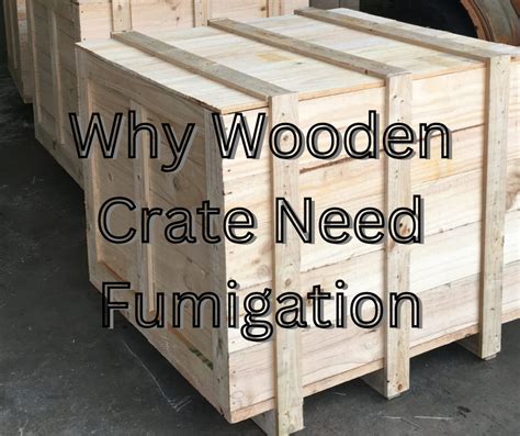 Why Wooden Crate need Fumigation - JSX Lab