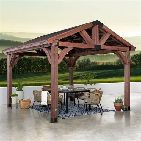 Backyard Discovery 12" x 12" Arlington Gazebo - Walmart.com - Walmart.com