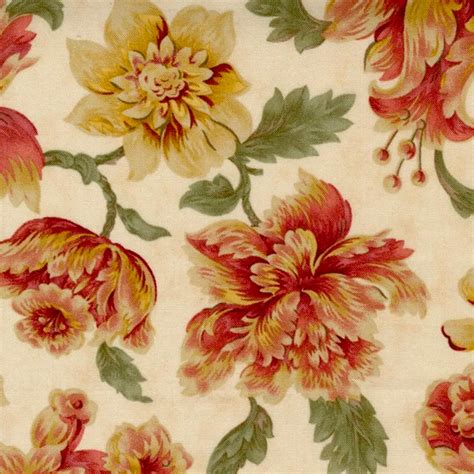 Threads That Bind Floral Fabric by Blackbird Designs for Moda Fabrics 28004 11 this is a 2 Yd or ...