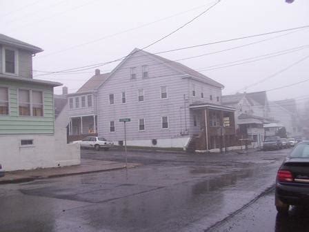 McAdoo, PA : Fog over Sherman Street in McAdoo, Pennsylvania. photo ...