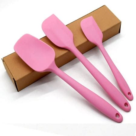 Gohope Heat Resistant Silicone Spatulas Set - Rubber Spatula Kitchen ...