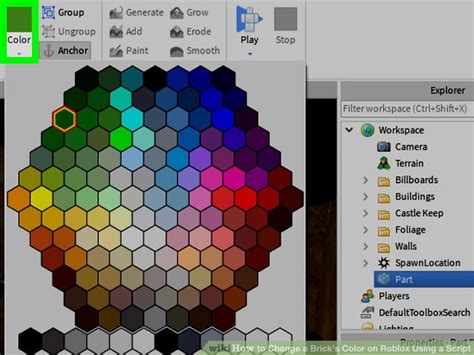 How to Change a Brick's Color on Roblox Using a Script: 7 Steps
