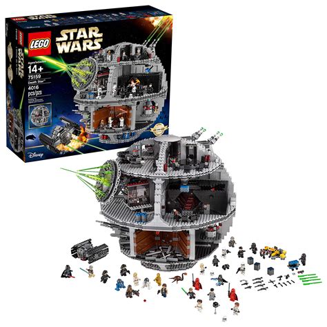 Buy LEGO Star Wars Death Star 75159 Space Station Building Kit with ...