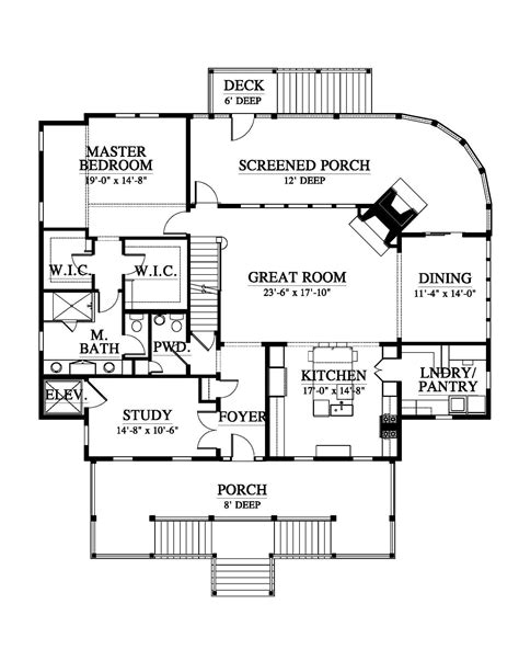 Bermuda Bluff (163149) House Plan (163149) Design from Allison Ramsey Architects | House plans ...